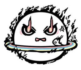 Chubby Saturn Emotions sticker #8911462