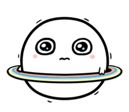 Chubby Saturn Emotions sticker #8911464