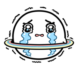 Chubby Saturn Emotions sticker #8911466