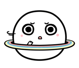 Chubby Saturn Emotions sticker #8911468