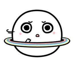 Chubby Saturn Emotions sticker #8911468