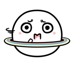 Chubby Saturn Emotions sticker #8911469