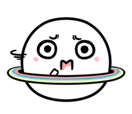 Chubby Saturn Emotions sticker #8911469