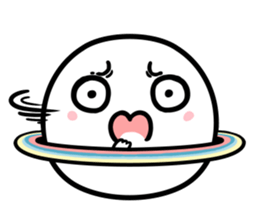 Chubby Saturn Emotions sticker #8911470