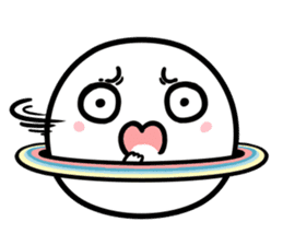Chubby Saturn Emotions sticker #8911470