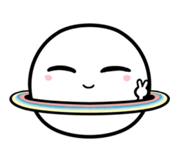 Chubby Saturn Emotions sticker #8911472