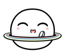 Chubby Saturn Emotions sticker #8911473