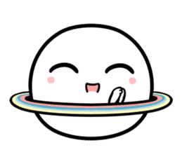 Chubby Saturn Emotions sticker #8911473