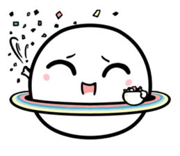 Chubby Saturn Emotions sticker #8911474