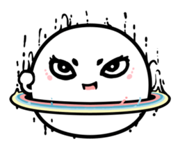 Chubby Saturn Emotions sticker #8911477