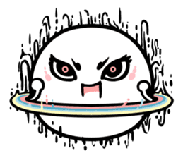 Chubby Saturn Emotions sticker #8911478