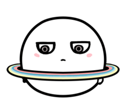 Chubby Saturn Emotions sticker #8911480
