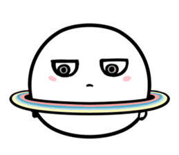 Chubby Saturn Emotions sticker #8911480
