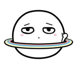 Chubby Saturn Emotions sticker #8911483