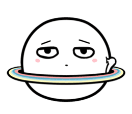 Chubby Saturn Emotions sticker #8911483