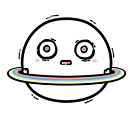 Chubby Saturn Emotions sticker #8911484
