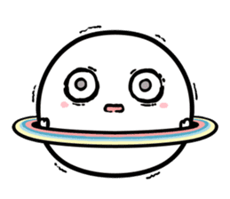 Chubby Saturn Emotions sticker #8911484