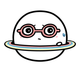 Chubby Saturn Emotions sticker #8911488