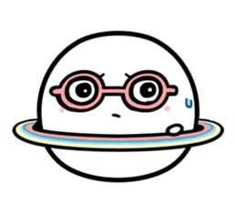 Chubby Saturn Emotions sticker #8911488