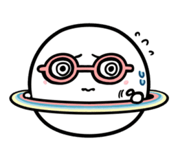 Chubby Saturn Emotions sticker #8911489