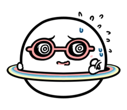Chubby Saturn Emotions sticker #8911490