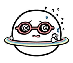 Chubby Saturn Emotions sticker #8911490