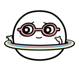 Chubby Saturn Emotions sticker #8911491