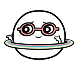 Chubby Saturn Emotions sticker #8911491