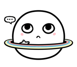 Chubby Saturn Emotions sticker #8911492
