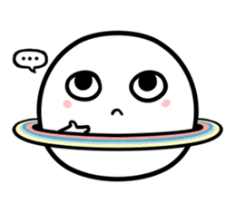 Chubby Saturn Emotions sticker #8911492