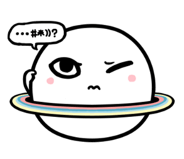 Chubby Saturn Emotions sticker #8911493