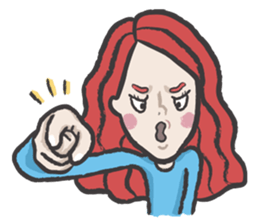 Ruby is Moody sticker #8911765