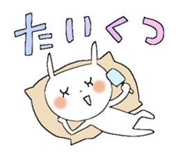 Rabbit of the Love sticker #8911872