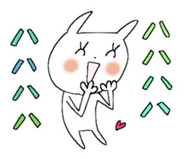 Rabbit of the Love sticker #8911883