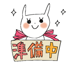 Rabbit of the Love sticker #8911889