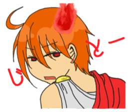 Apollon and Hermes of Loose everyday sticker #8912496