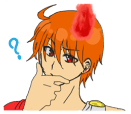 Apollon and Hermes of Loose everyday sticker #8912503