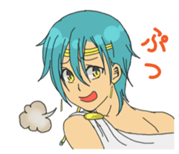 Apollon and Hermes of Loose everyday sticker #8912515