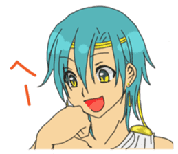 Apollon and Hermes of Loose everyday sticker #8912516