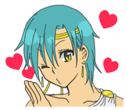 Apollon and Hermes of Loose everyday sticker #8912517