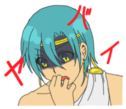 Apollon and Hermes of Loose everyday sticker #8912518