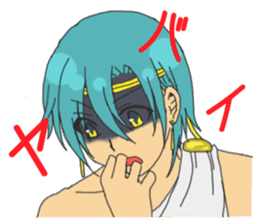 Apollon and Hermes of Loose everyday sticker #8912518