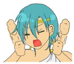 Apollon and Hermes of Loose everyday sticker #8912519