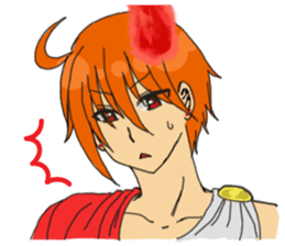 Apollon and Hermes of Loose everyday sticker #8912524