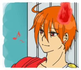 Apollon and Hermes of Loose everyday sticker #8912525