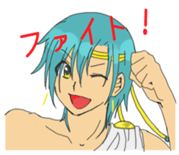 Apollon and Hermes of Loose everyday sticker #8912532