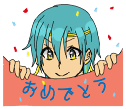 Apollon and Hermes of Loose everyday sticker #8912535