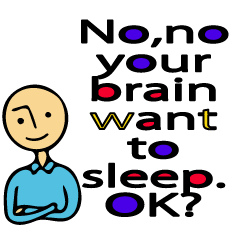 Let's go to sleep for you and me/english