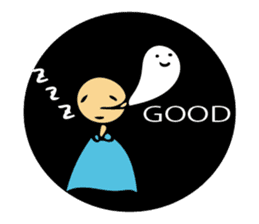 Let's go to sleep for you and me/english sticker #8913027