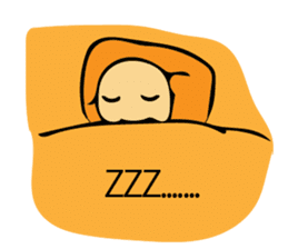 Let's go to sleep for you and me/english sticker #8913042